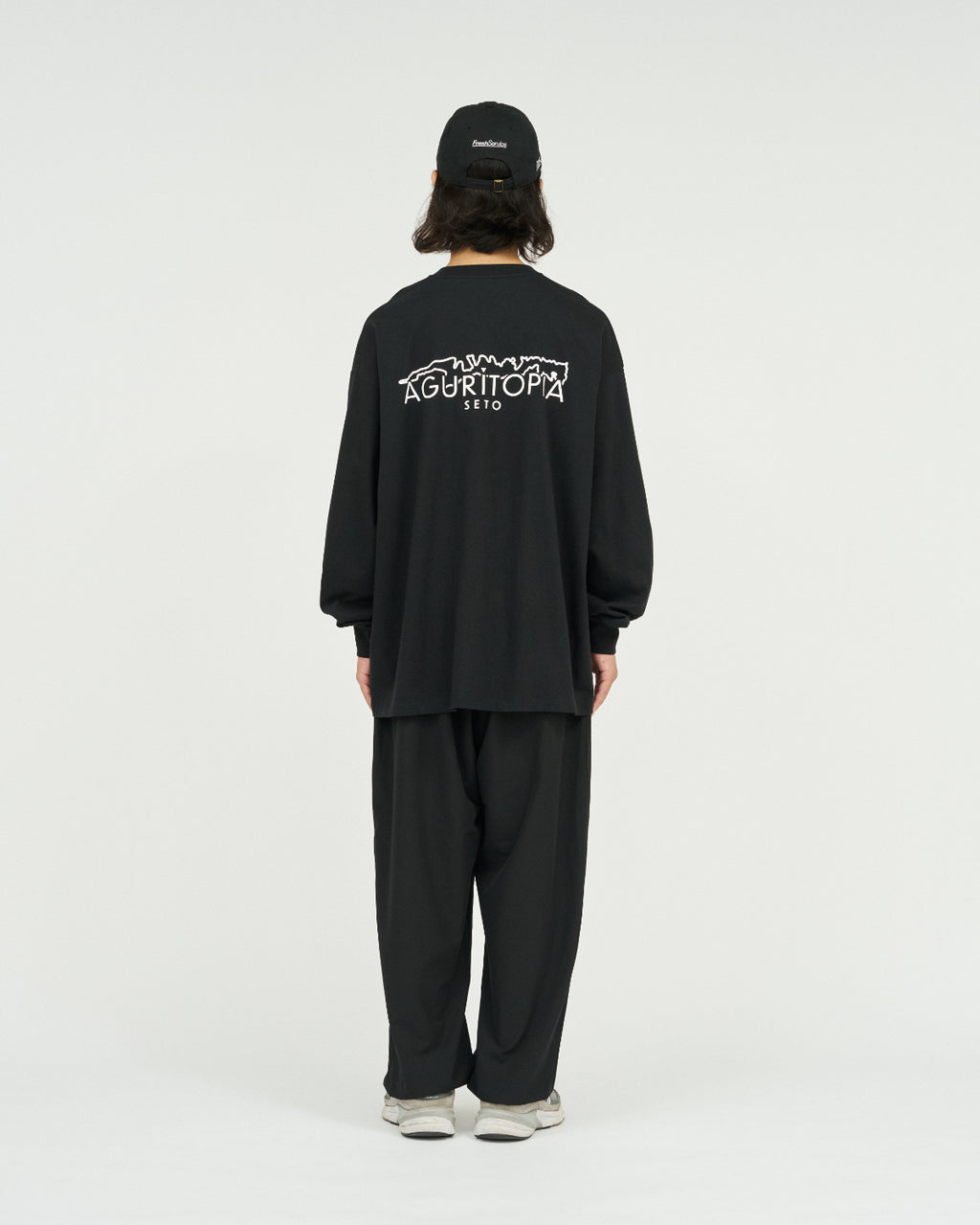 CORPORATE PRINTED L/S TEE “Aguritopia”